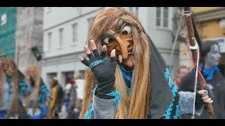 43 Gmünder Fasnetsumzug  Schwäbisch Gmünd 2017  Faschingsumzug  Hexen Special [upl. by Aynotahs]