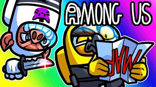 Among Us Funny Moments  Upside Down Map [upl. by Koetke76]