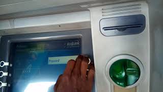 karatbars Mastercard withdrawal at Ghana ATM [upl. by Mihalco]