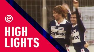 SPEKTAKEL IN DE KUIP MET COMEBACKS  Feyenoord  MVV Maastricht 29111992  Highlights [upl. by Akeirahs]