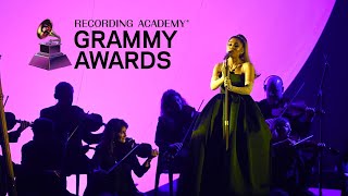 Ariana Grande Celebrates 2 Years Of Positions  GRAMMYs 2022 Medley Performance  Live From Audience [upl. by Deanna109]