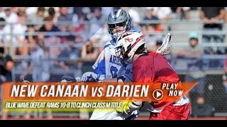 New Canaan vs Darien  Connecticut Class M Title Game [upl. by Anneyehc33]