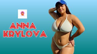 Anna Krylova  Russian Plus Size Model  Fashion Outfits  Instagram star  Lifestyle biography2 [upl. by Uttica]