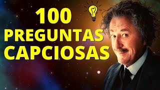 100 PREGUNTAS CAPCIOSAS que te volverán LOCO➜❰ Agilidad mental ❱🧐❓ [upl. by Assel28]