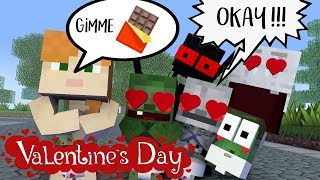 BREWING VALENTINE CHOCOLATE  MINECRAFT ANIMATION [upl. by Dincolo]