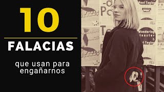 ✅ Las 10 FALACIAS más comunes con ejemplos [upl. by Annoyik]