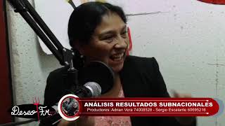 ANÁLISIS DE LOS RESULTADOS DE LAS ELECCIONES SUBNACIONALES junto a Marisol Díaz Vedia [upl. by Waly]