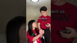 Prank russell hp rusak funny comedyprank comedyvideo couple foryourpage [upl. by Madaih]