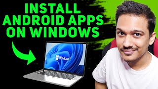 How To Install Apk Files on Windows 11 PC  Without Emulator [upl. by Lauhsoj]