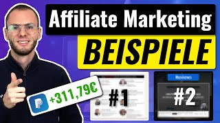 5 echte Affiliate Marketing Beispiele von mir 2024 [upl. by Atnohsal]