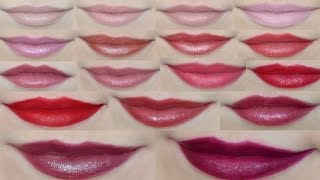 Meine LIPPENSTIFTE fast nur Drogerie  Lipstick Collection [upl. by Eula332]