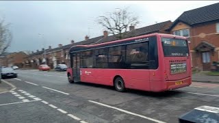 UNUSUAL Translink Metro Optare Solo SR 0013 on Route 4C [upl. by Deerdre]