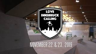 Trailer Love Innsbruck Calling  Skateboard Contest  22  23112019 [upl. by Beaufert]