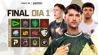 EWC FREE FIRE  FINAL DIA 1  COPA DO MUNDO DE ESPORTS 🏆 FREEFIRE [upl. by Yelnek]