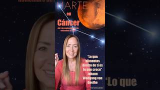 Marte entra en Cáncer astrología mayradelibero marteencáncer [upl. by Elleiad]