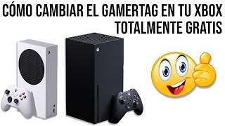 Cómo cambiar el Gamertag en tu Xbox Series XS amp Xbox One totalmente gratis  2022 [upl. by Enetsirhc]