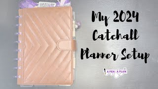 My Catchall Planner Setup 2024  A5 Discbound Planner [upl. by Della390]