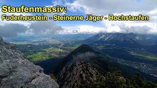 Staufenmassiv Fuderheustein  Steinerne Jäger  Hochstaufen [upl. by Ternan496]