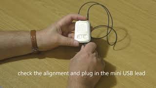 How to charge up a Phonak ComPilot I or II [upl. by Eleahcim]