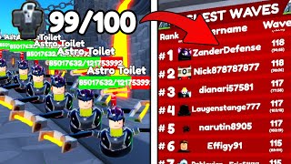 I 😱 UNLOCKED UNITS SLOTS and Got in 😎 LEADERBOARD  Roblox Toilet Tower Defense [upl. by Otsenre936]