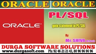 Oracle  goto statement in PLSQL by Siva [upl. by Garate708]