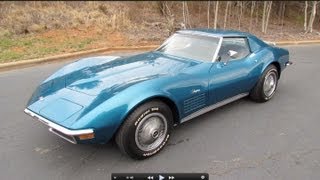 1972 Chevrolet Corvette 350 C3 Start Up Exhaust and In Depth Tour [upl. by Tyne]