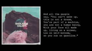 Gasoline by Halsey Clean lyrics [upl. by Clercq858]