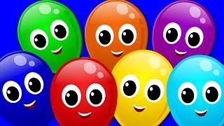 Learn Colors  The Colors Song  Balloons Song  Learning Video For Kids And Children  Kids TV [upl. by Hoopen]