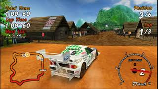 Sega Rally Revo PSP All Tracks Gameplay [upl. by Oramug689]