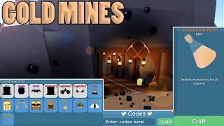 Content Update NEW CODE amp POTION RECIPE Gold Mines Zone  Unboxing Simulator ROBLOX [upl. by Thorlay935]