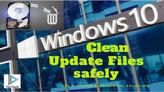 How to Clean Windows 10 Update Files After Installation  Windows update Cleanup [upl. by Rivy]