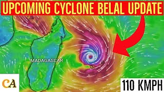 Upcoming Cyclone Belal in South West Indian Ocean  Meteo Mauritius Update  Jan 6 2024 [upl. by Allenad]