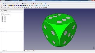 FreeCAD Tutorial 03  Spielwürfel [upl. by Obrien]