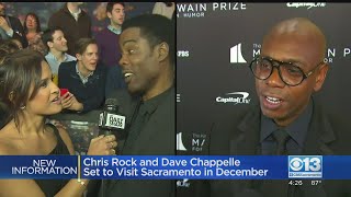 Chris Rock and Dave Chappelle tour coming to Sacramento Golden 1 Center [upl. by Wolsky515]