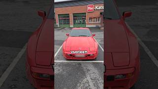 Katsastetaan Suomen halvin Porsche 🇫🇮 😬 auto autoilu porsche944 projekti suomitiktok tiktoksuo [upl. by Redliw]