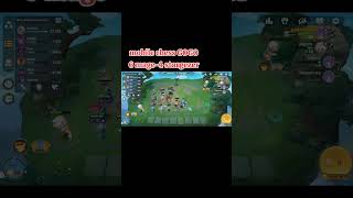 Bagian 1 mobile chess GoGO 6 mage shortvideo mobilelegends [upl. by Nonnelg194]