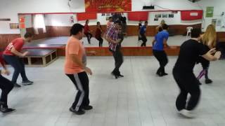 Leonel Silva Taller coreografico de Cha Cha Mosaico 1920 Bahía blanca [upl. by Lutero]