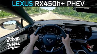 2023 LEXUS RX450H PLUGIN HYBRID 309 HP POV TEST DRIVE [upl. by Abrams]