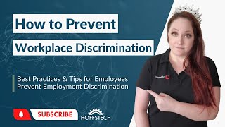 How to Prevent Discrimination at Work  Workplace Discrimination [upl. by Nevet]