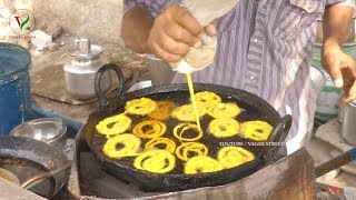 Authentic jalebi recipe  how to make perfect HALWAI JALEBI RECIPE by roadside vendor  street food [upl. by Timofei]