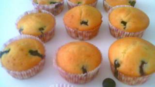 Recette des vrais MUFFINS américains aux Myrtilles [upl. by Leahcimnoj]