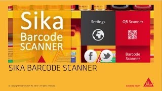 Sika Barcode Scanner [upl. by Launam466]