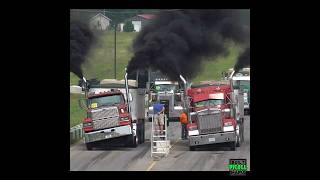 Wheelie Machine Ford LTL9000 vs Kenworth Loaded Big Rig Racing Uncs Semi Stampede 2024 [upl. by Fonsie411]