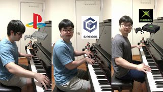 Game Console Startup Sounds played on Piano [upl. by Nonaihr]