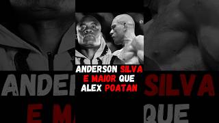 🚨POATAN NÃO TEM CAPACIDADE ALCANÇAR A GRANDEZA DO ANDERSON SILVA alexpoatan poatan mma [upl. by Lebama223]