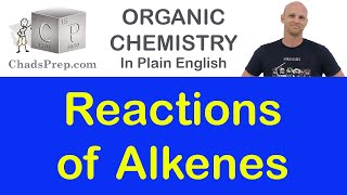 8  Reactions of Alkenes [upl. by Aynotal]