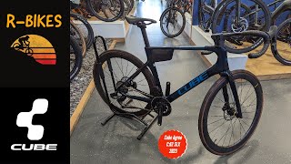 New Cube Agree C62 Carbon SLX 2023 liquidblue´n´blue WALKAROUND REVIEW [upl. by Sivia]