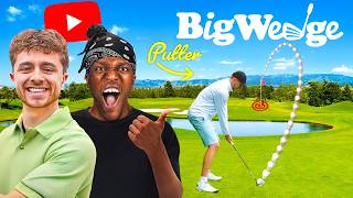 YOUTUBERS CONTROL BIG WEDGE GOLF [upl. by Aimej]