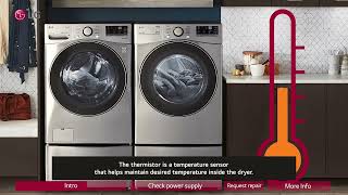 Dryer Resolving An tE3 Error Code On Your LG Dryer [upl. by Alta]