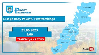 LI 2023 06 21 sesja Rady Powiatu Przeworskiego [upl. by Anwat280]